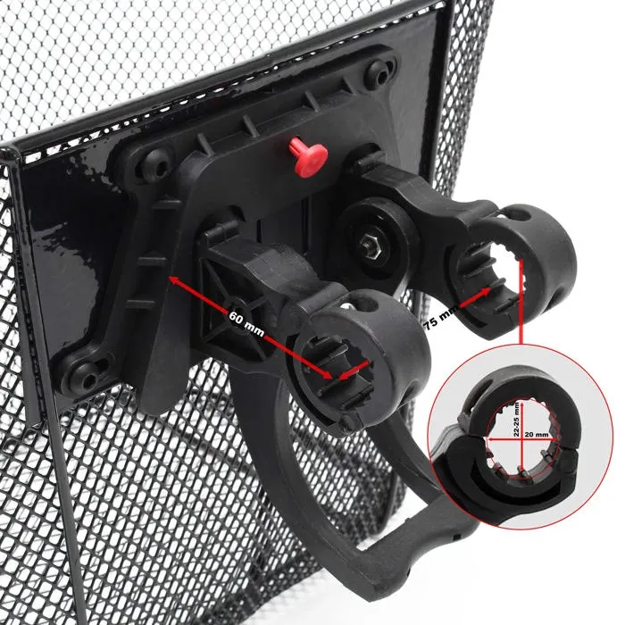 Panier vélo avant détachable Wiltec – Image 4